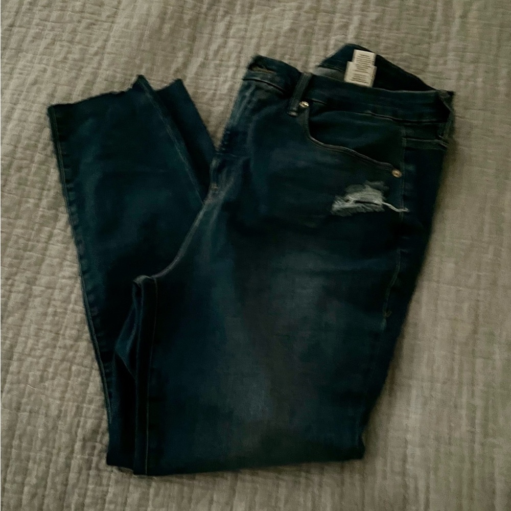 Good American good legs skinny jeans